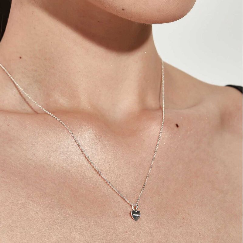 Stolen Girlfriends Stolen Heart Pendant Necklace image number 3